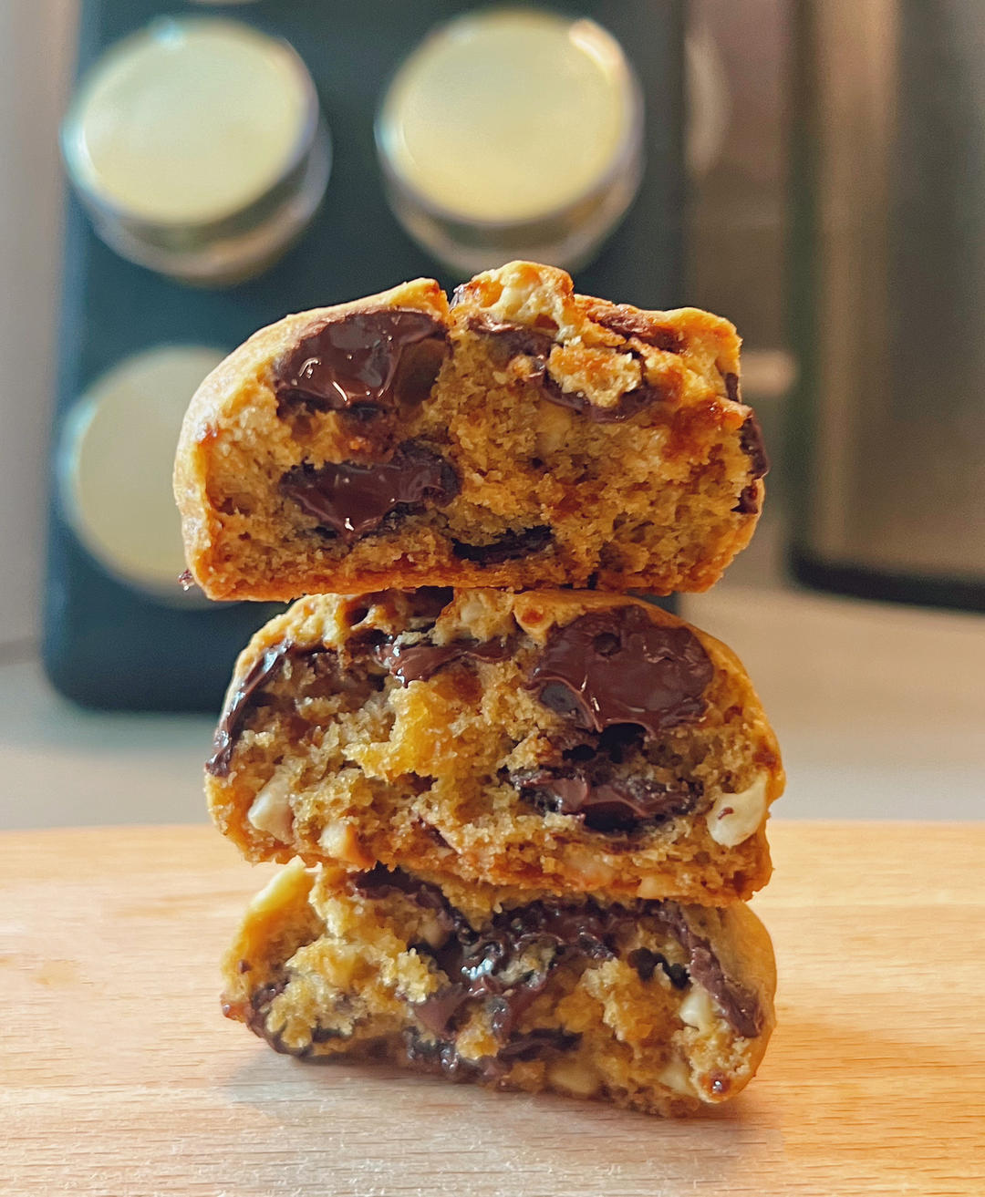 chocolate chip cookies美式超大巧克力软曲奇