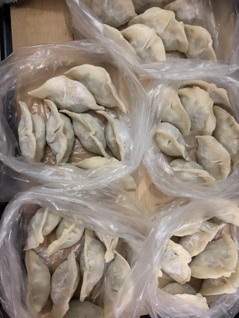 韭菜胡萝卜猪肉饺子