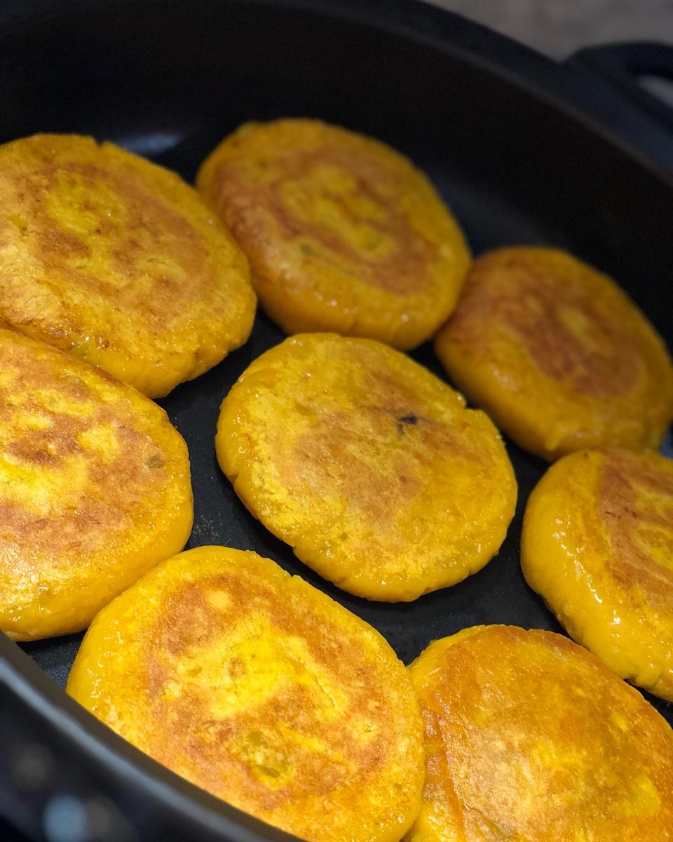 香糯南瓜饼