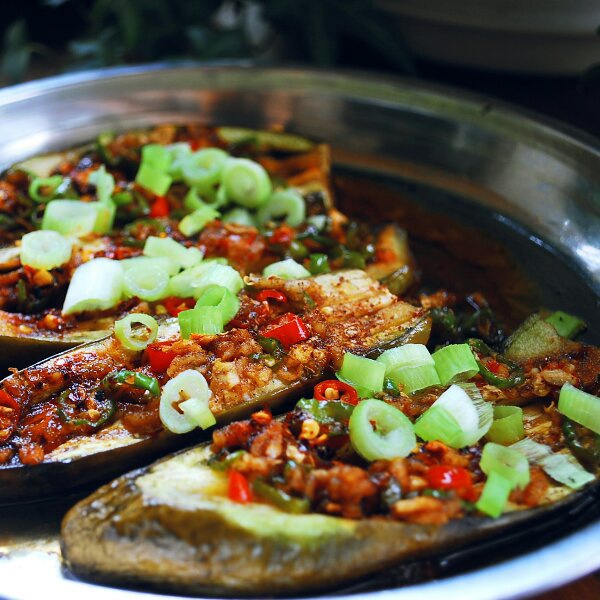 微波平底锅香嫩烤茄子