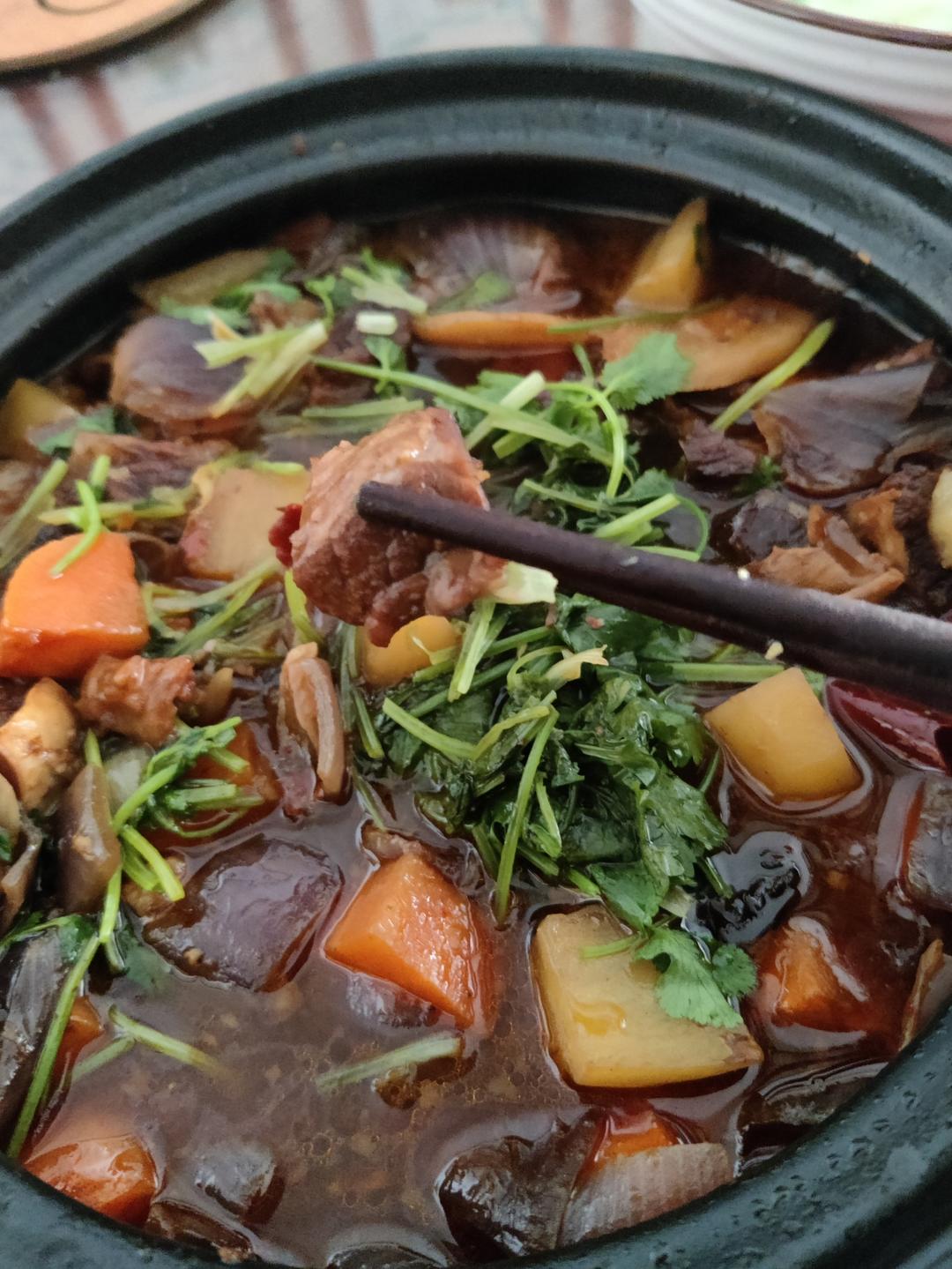 番茄土豆炖牛腩