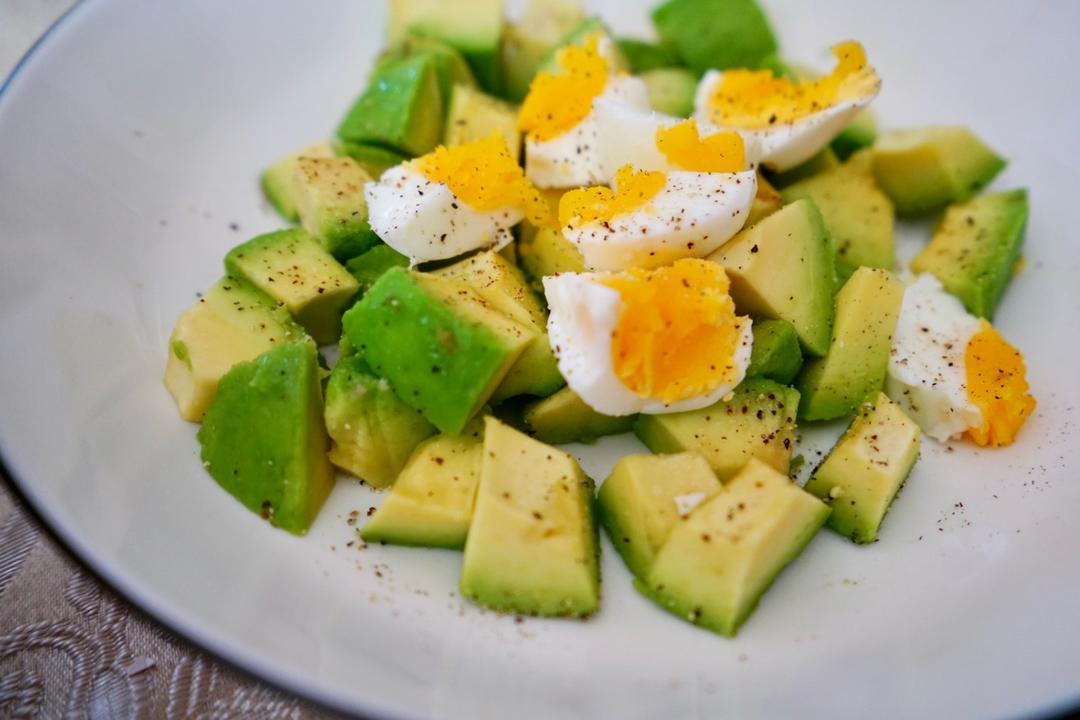 早餐之牛油果鸡蛋沙拉