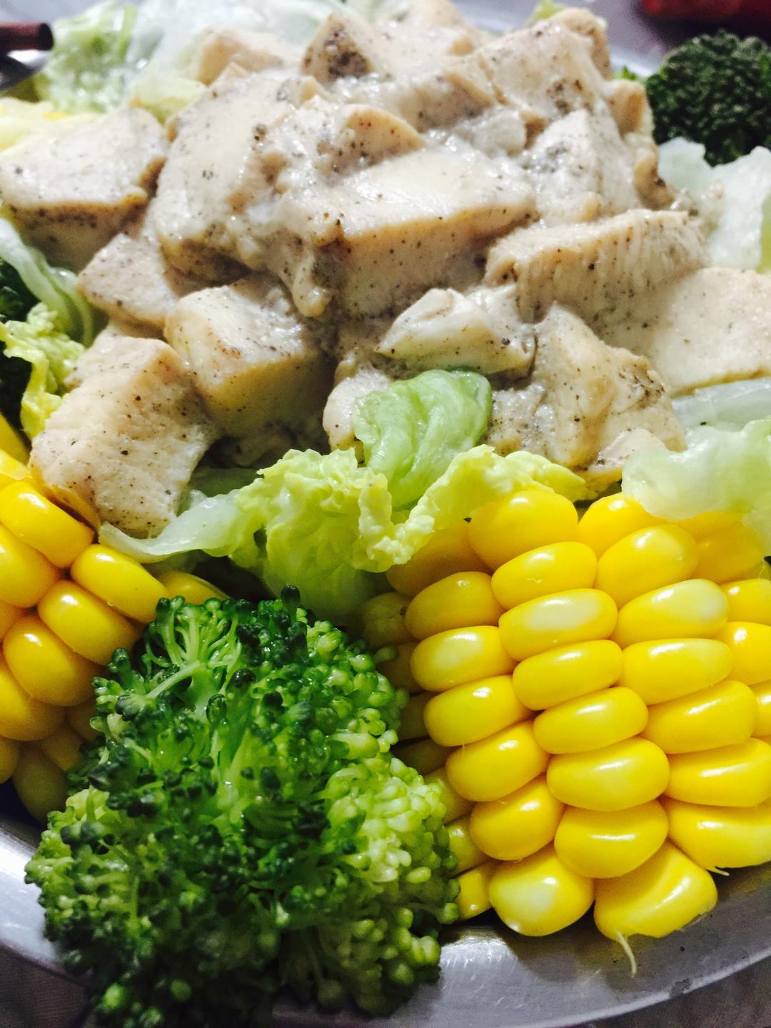 健身餐【蒸鸡胸】