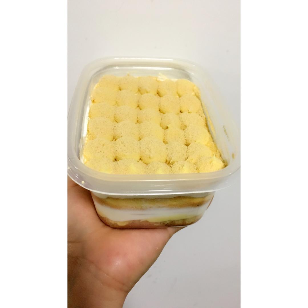 网红日式豆乳盒子蛋糕