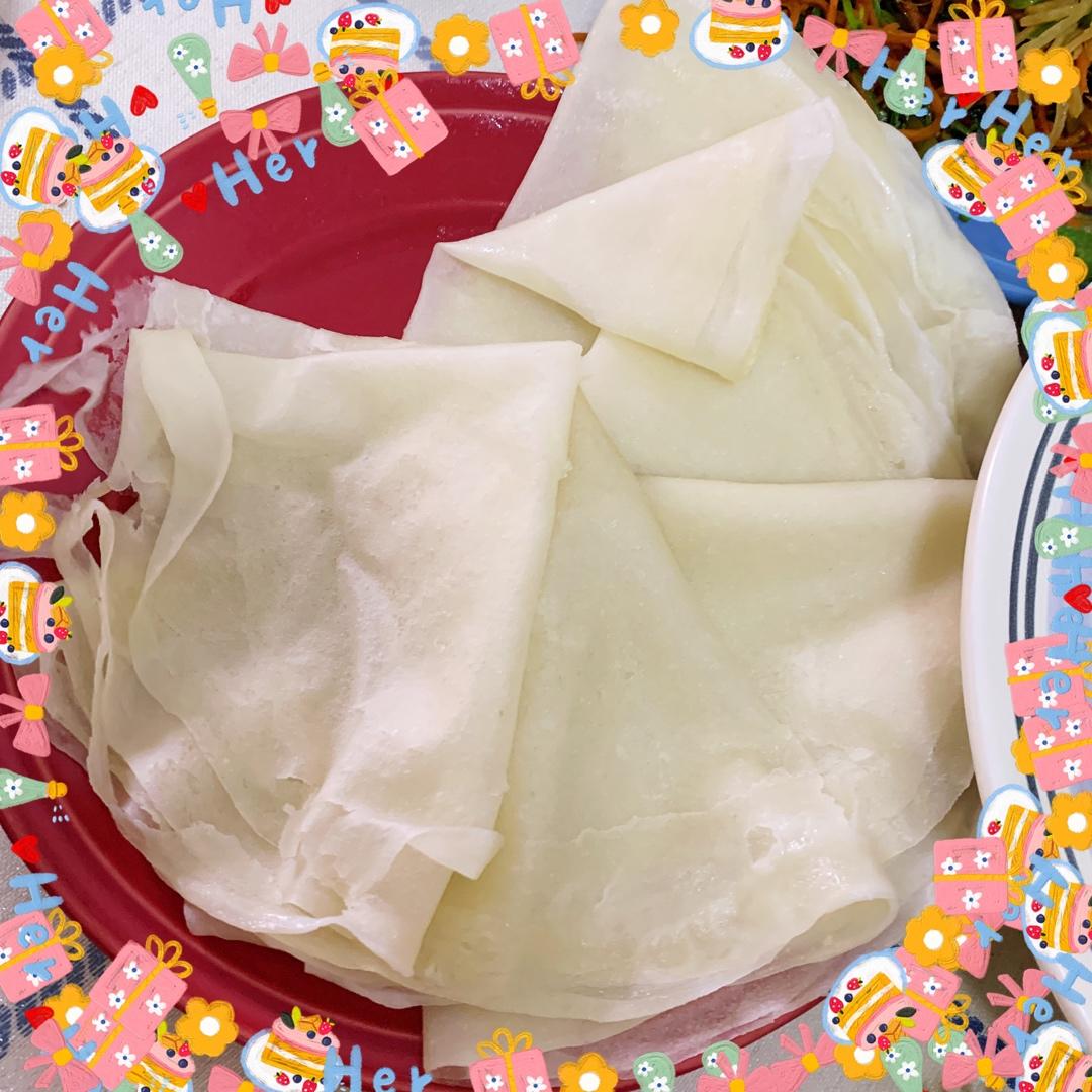 春饼 —薄如纸