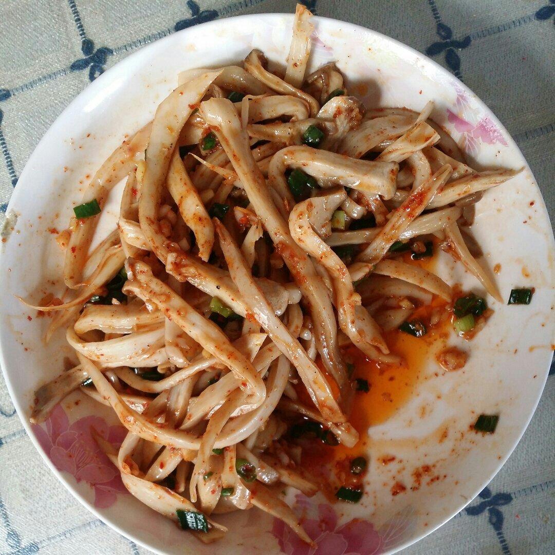 油泼杏鲍菇（凉菜