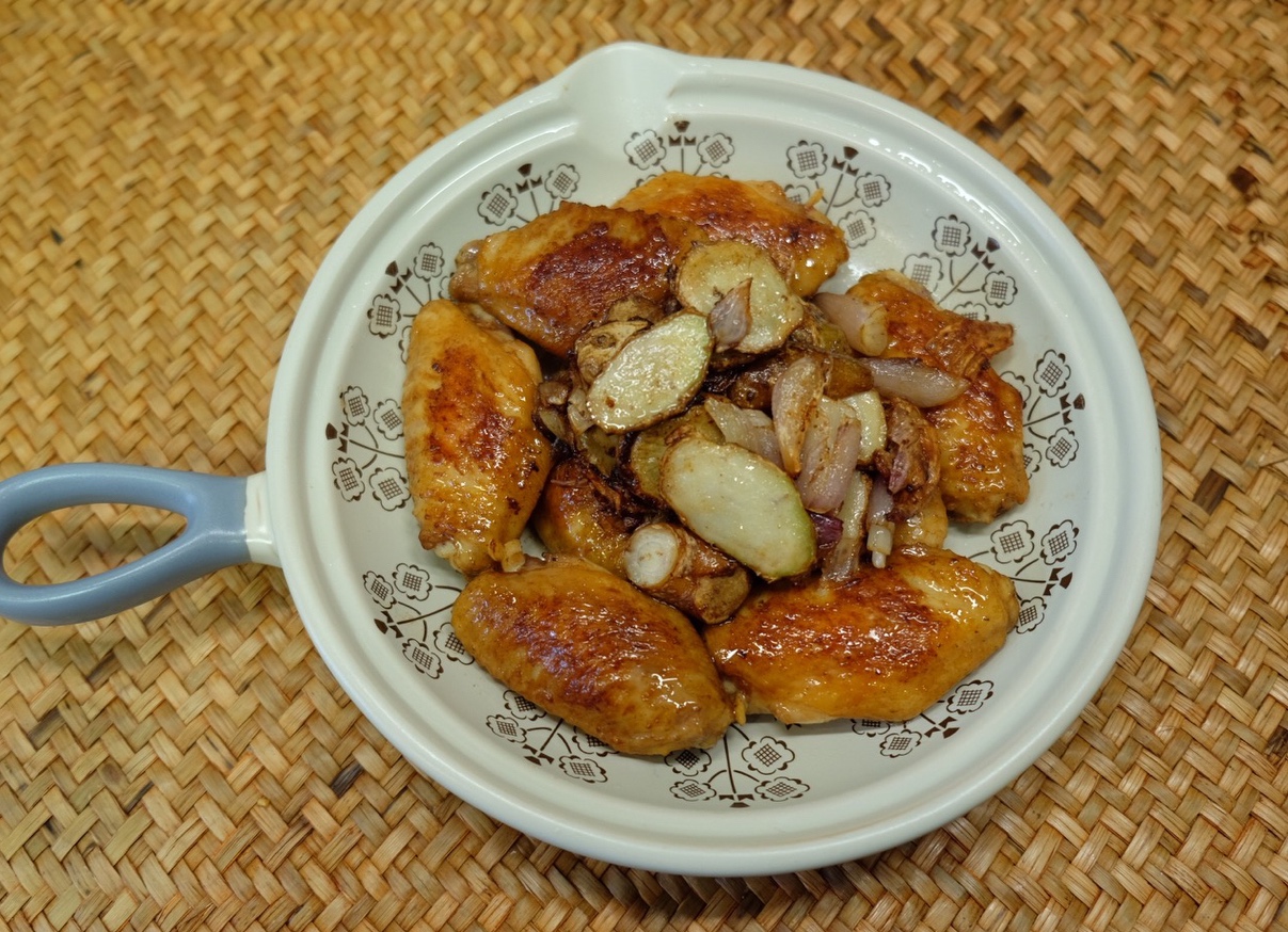 沙姜煎焗鸡翅的做法