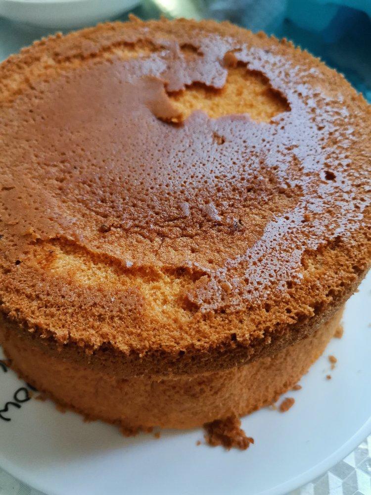 六寸戚风蛋糕胚（零失败）