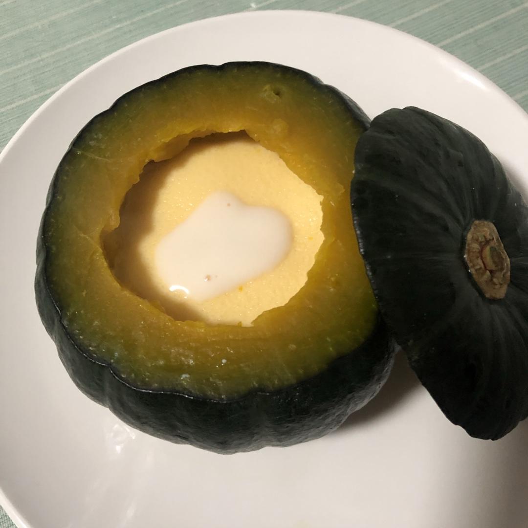 贝贝南瓜蒸蛋（懒人0失败）
