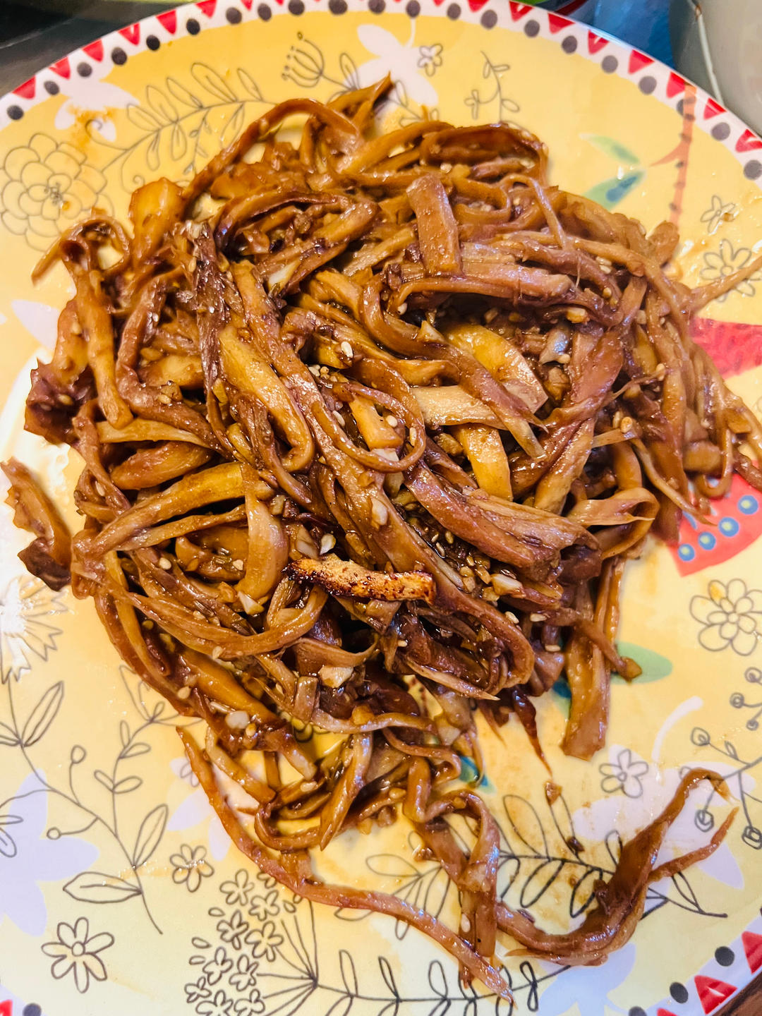 越嚼越香‼️比肉还要好吃👉干煸孜然杏鲍菇