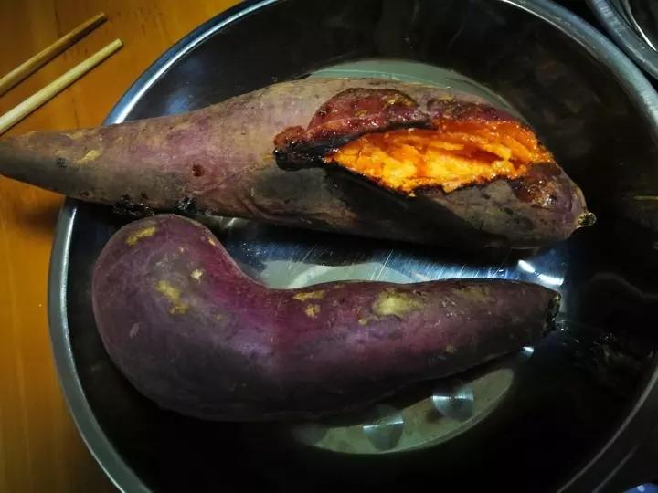 烤箱烤红薯