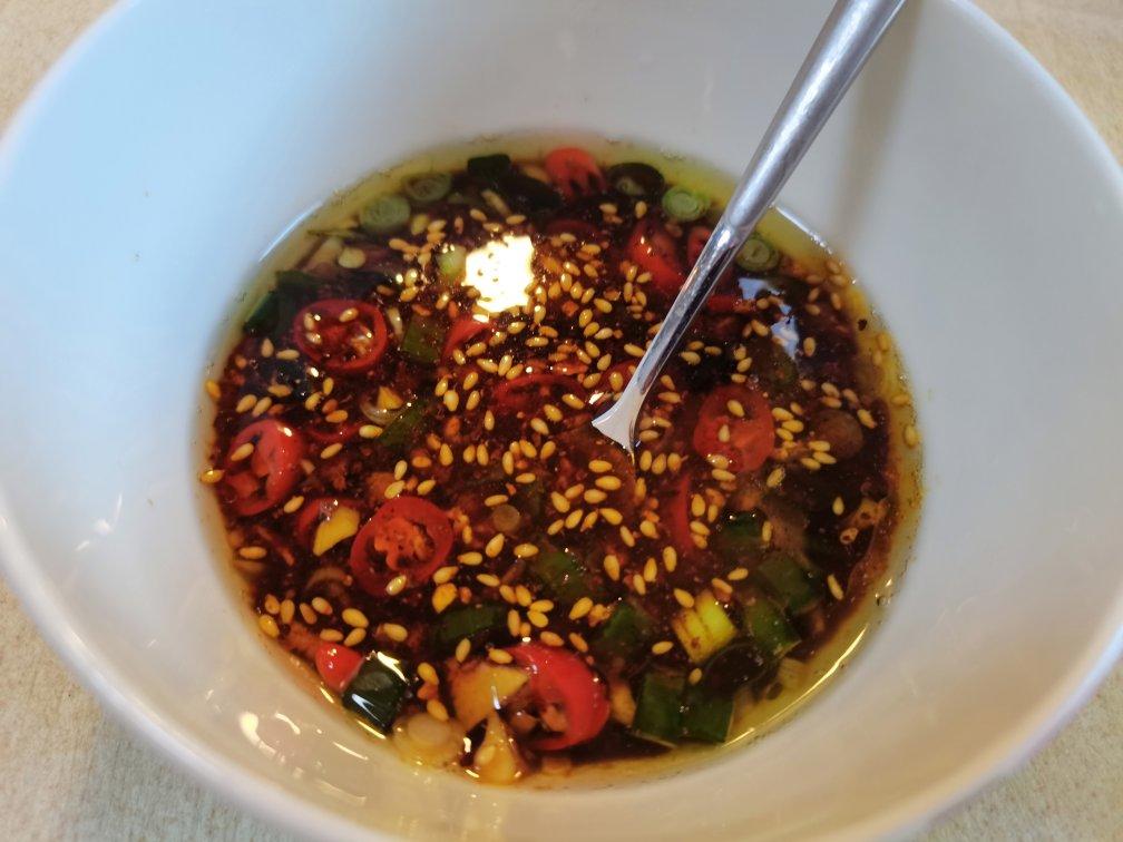 呼00呼做的白灼虾蘸料