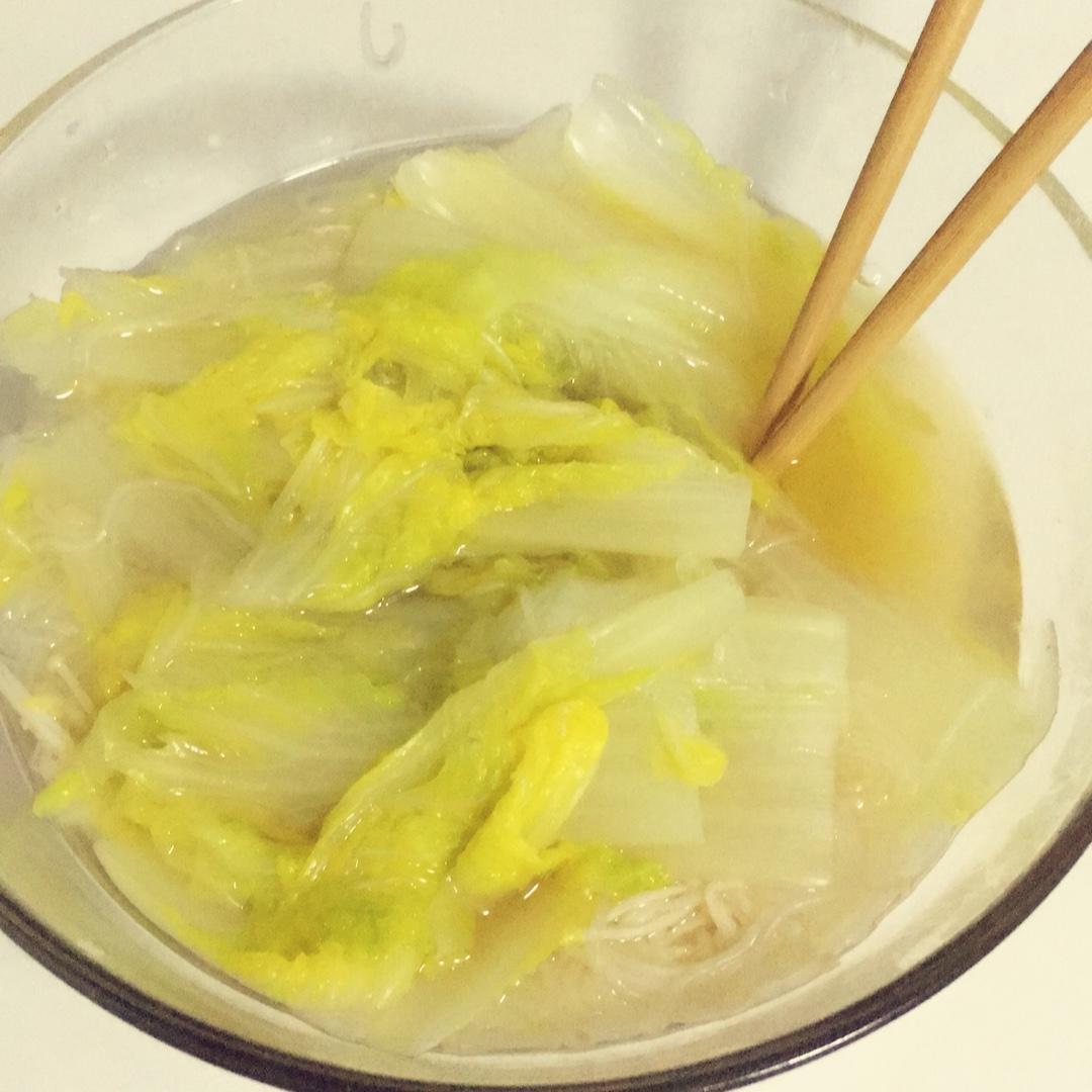 娃娃菜素汤