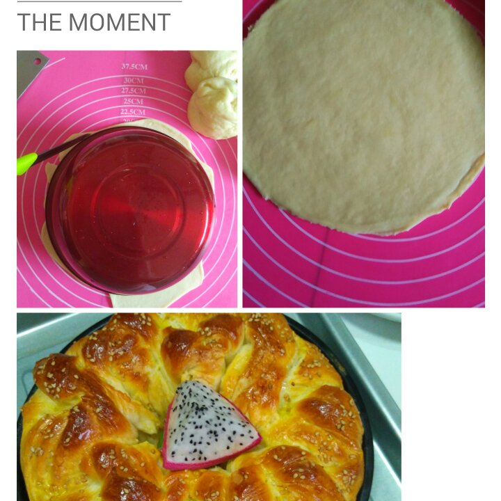 手撕千层花朵面包