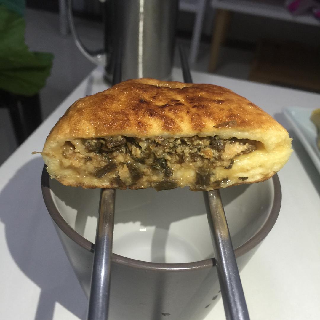 梅干菜猪肉饼