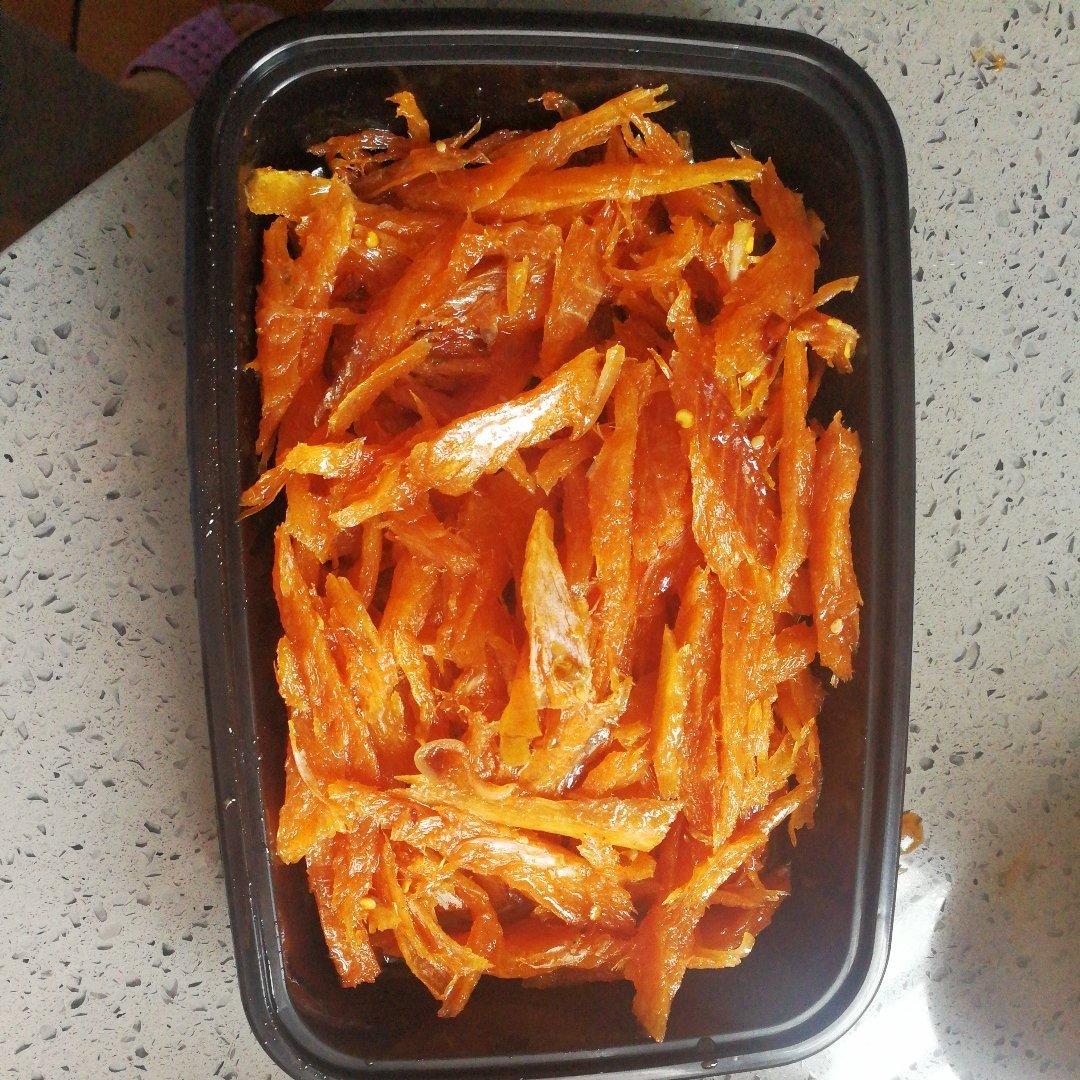 韩式拌明太鱼干丝