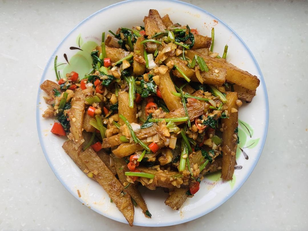 孜然香辣煎小土豆