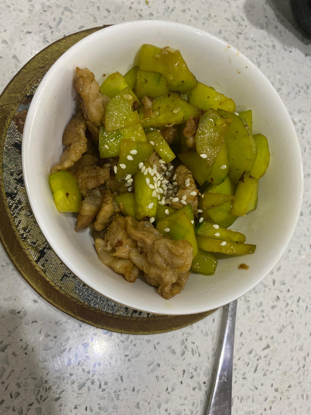 脆黄瓜炒肉