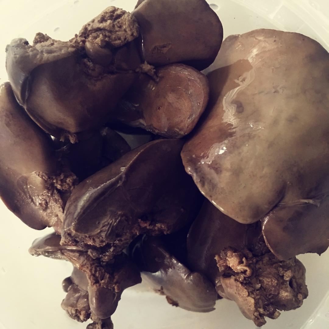 卤鸡肝