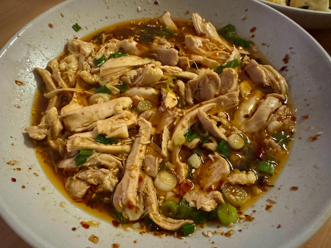 家庭版麻辣口水鸡，春夏开胃凉菜