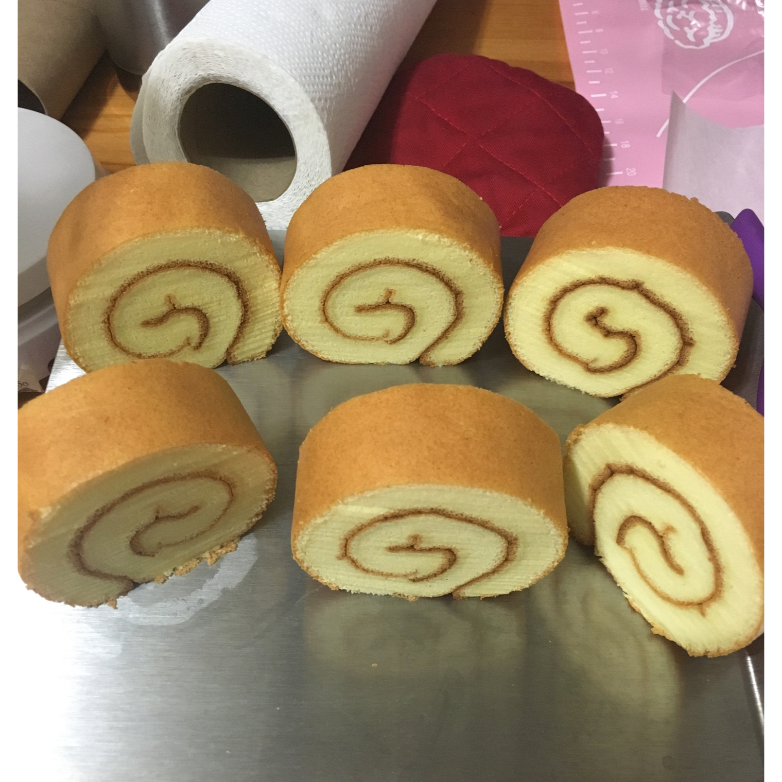 原味蛋糕卷