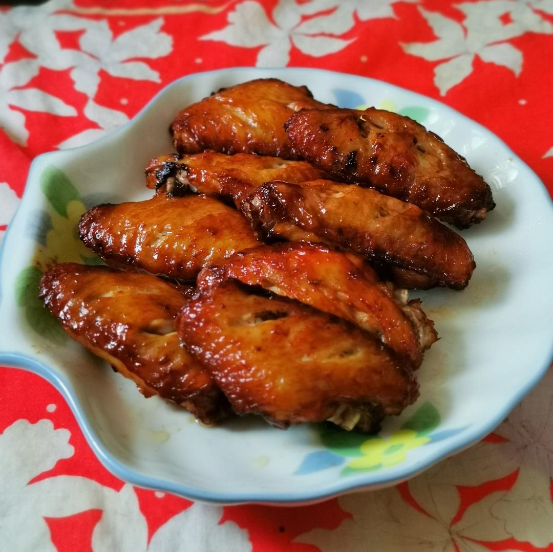 无油！空气炸锅烤鸡翅