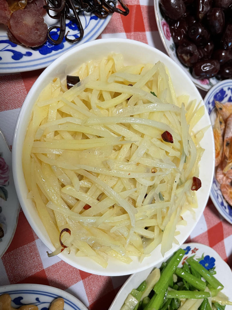 醋溜土豆丝（家庭版小炒）
