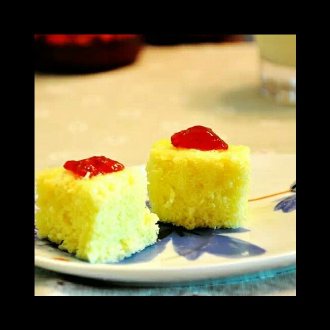 健康中式蒸蛋糕