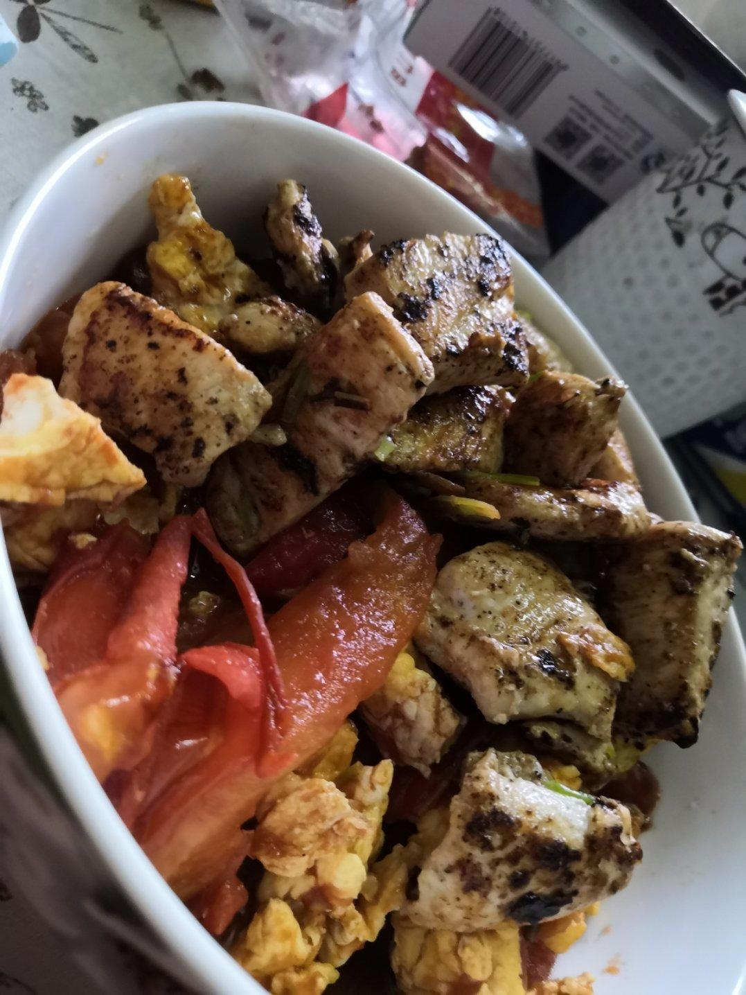 鸡蛋炒西红柿i