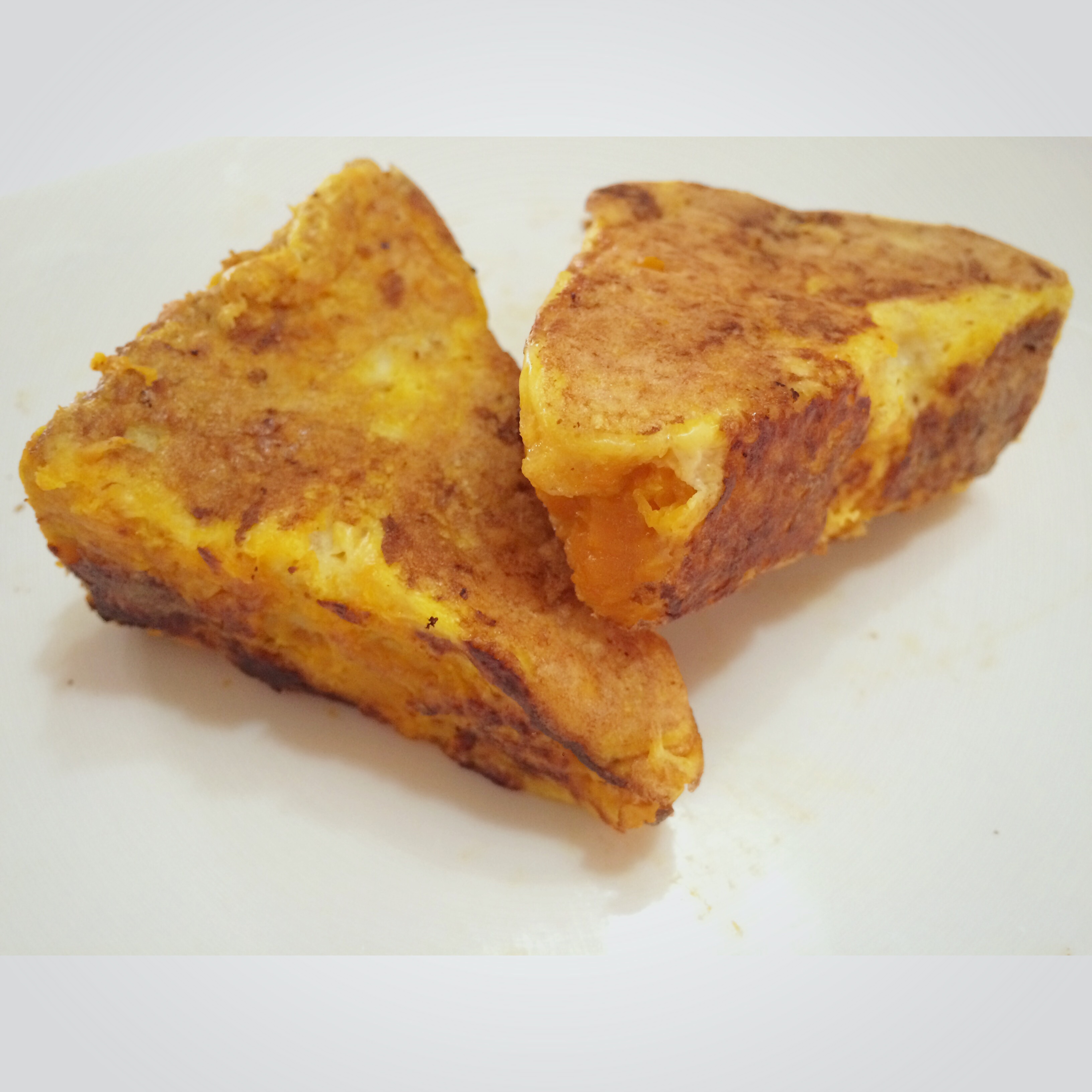 无油全麦紫薯西多士（快手健康早餐）