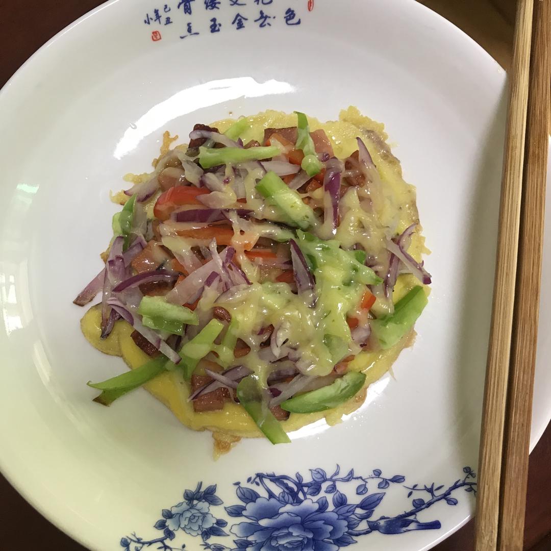 披萨蛋（快速早餐）