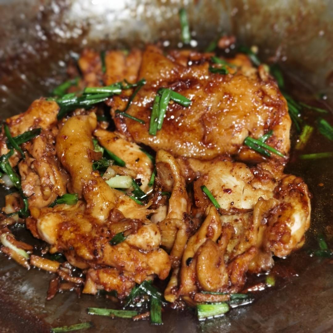 不放一滴油的照烧鸡腿饭