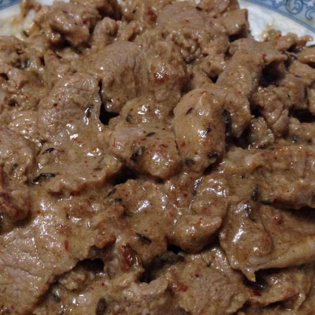 孜然爆羊肉