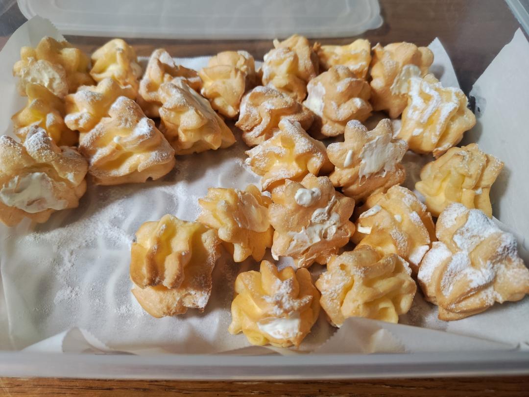 成功率高！！！超好吃的奶油泡芙