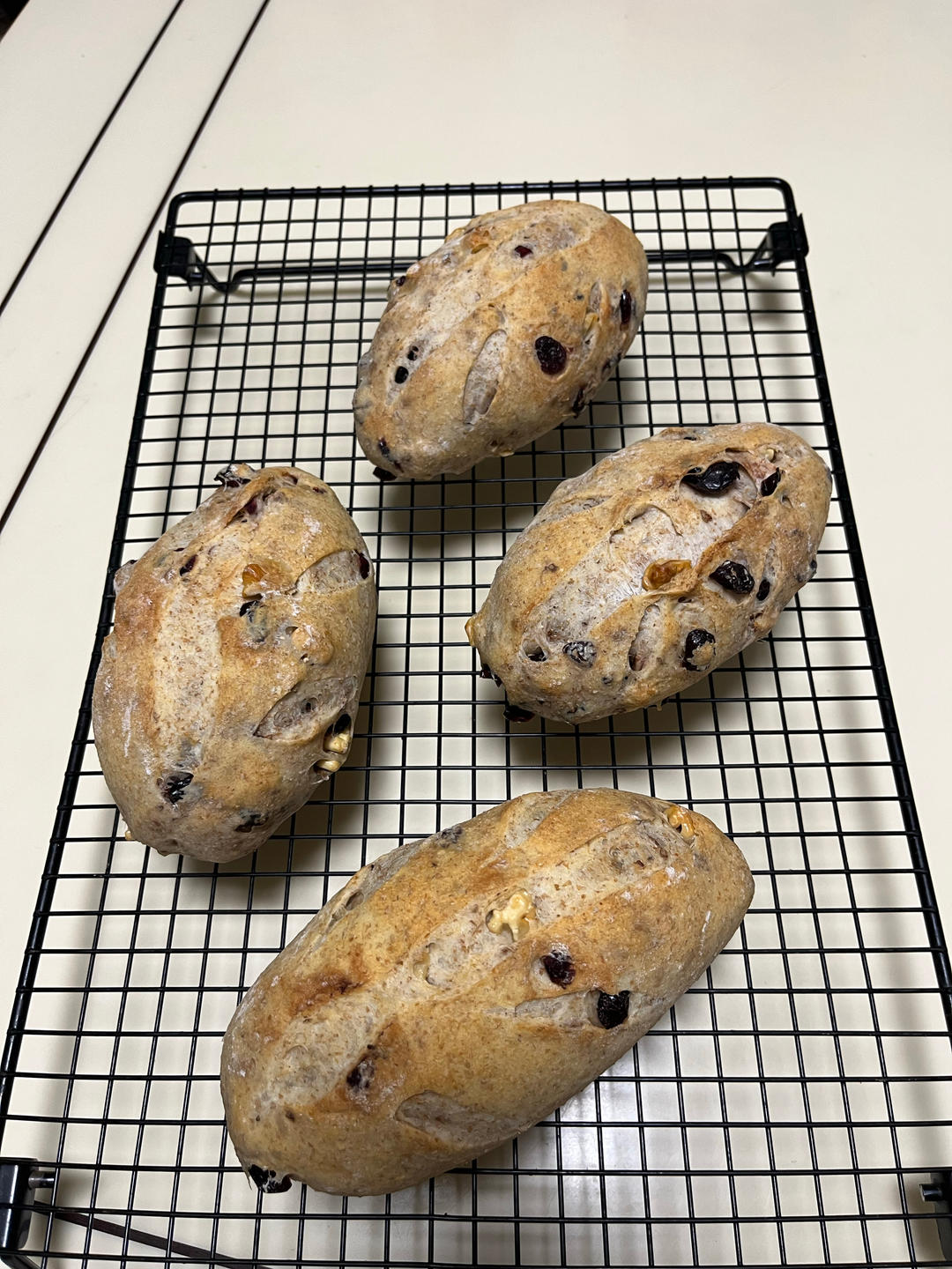 山姆同款无糖全麦坚果果干欧包，天天吃都不腻！