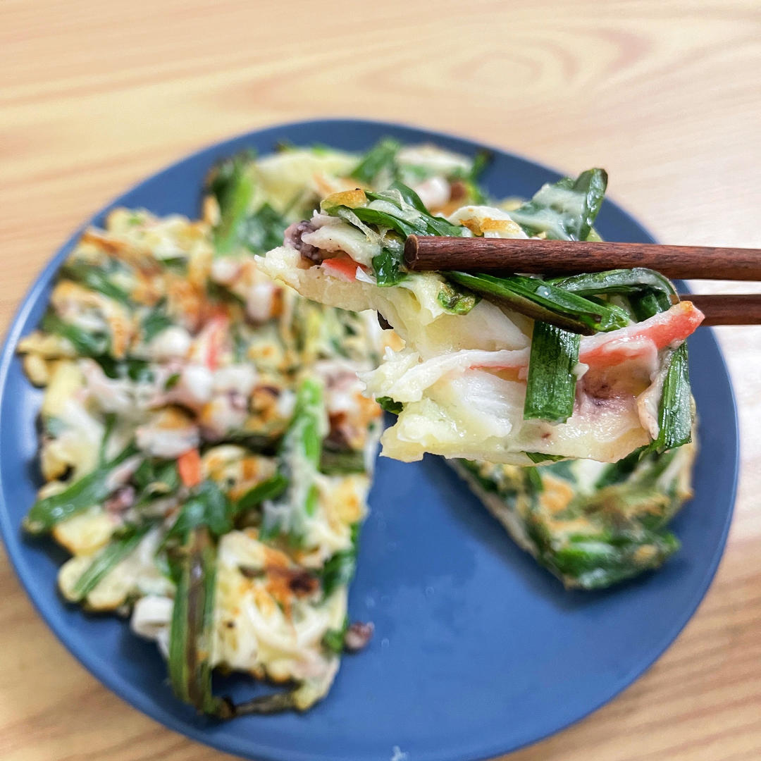 🥞韩式海鲜煎饼🇰🇷