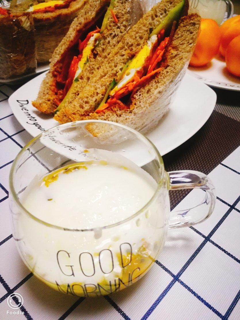 培根鸡蛋三明治