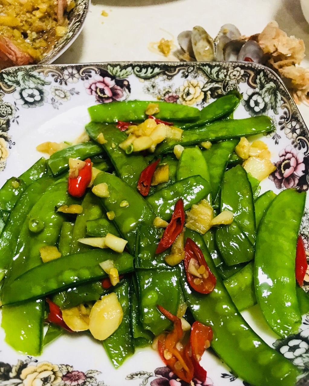 蒜蓉荷兰豆