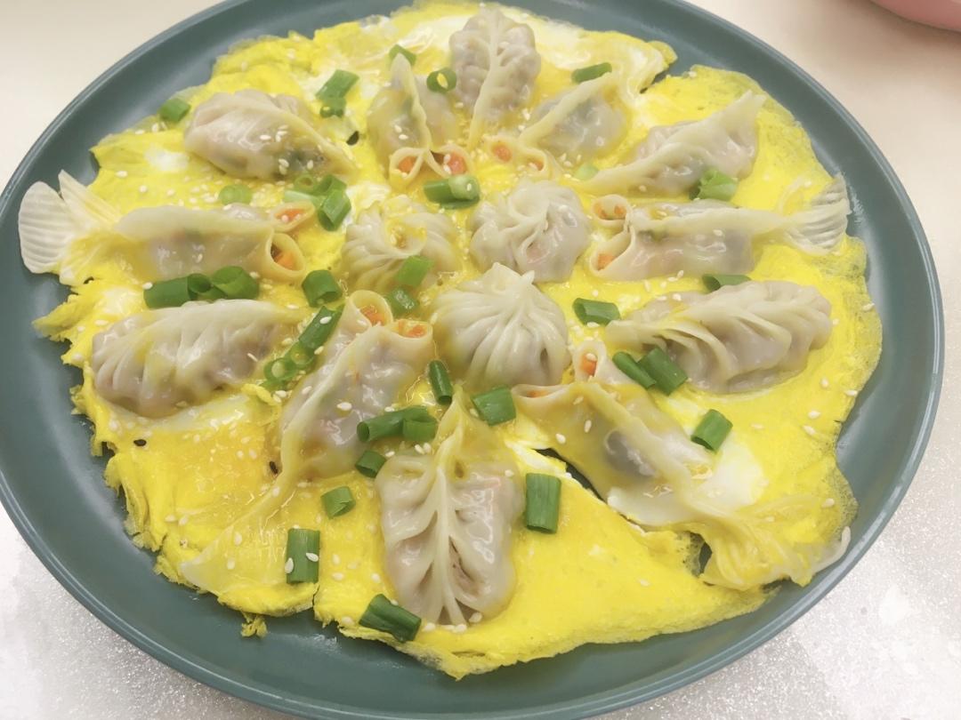 懒人快手抱蛋煎饺