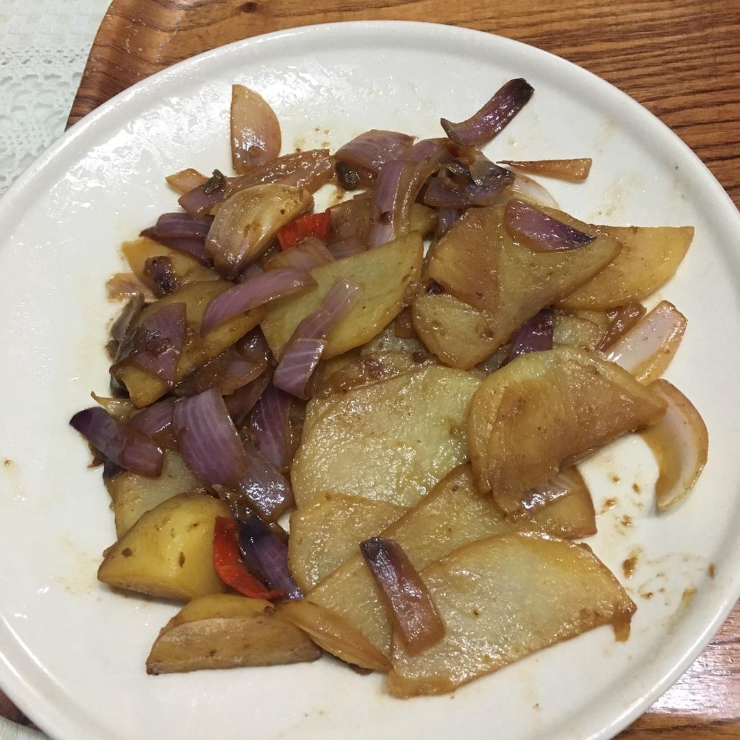 孜然洋葱土豆片