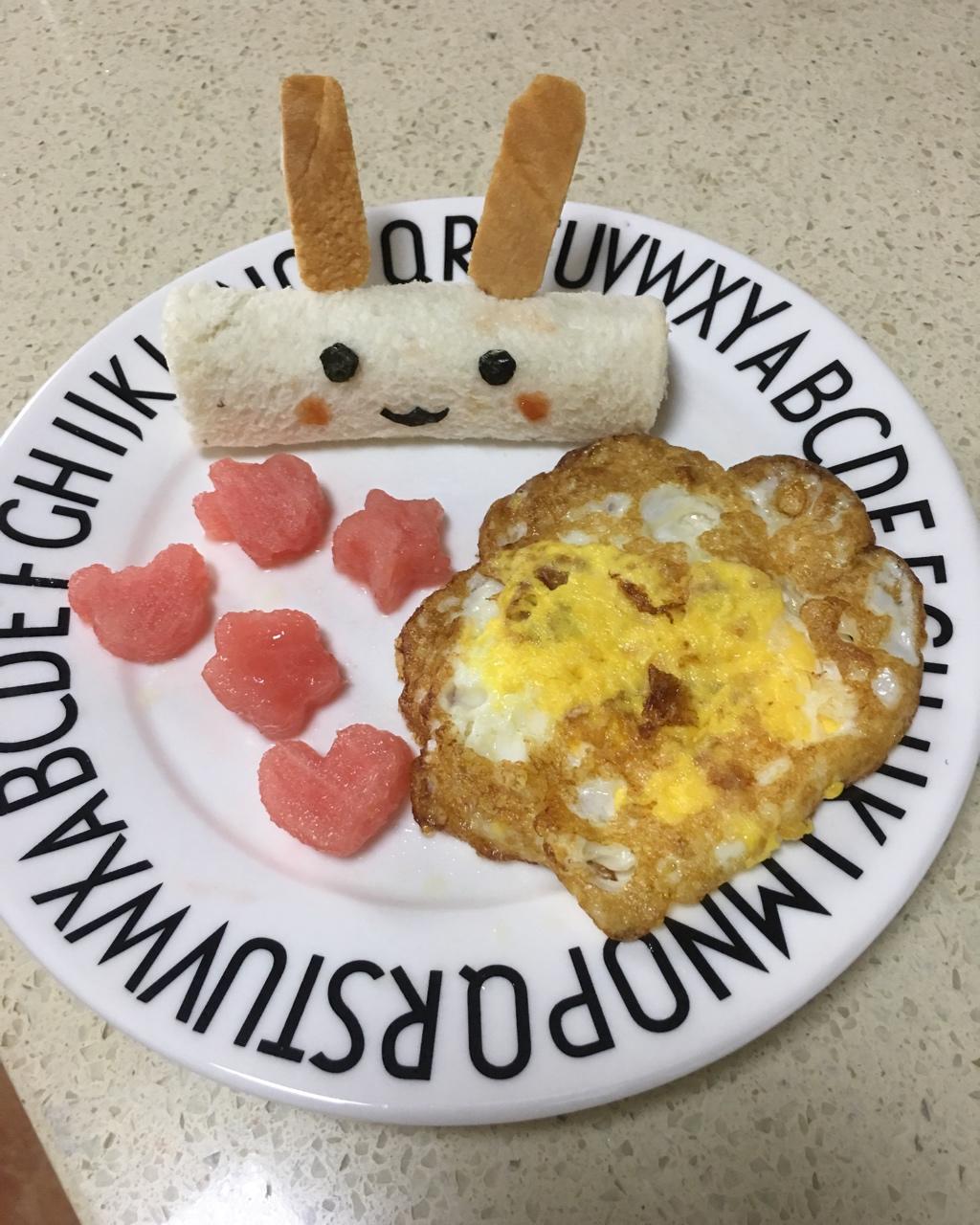 乖乖兔🐰造型吐司