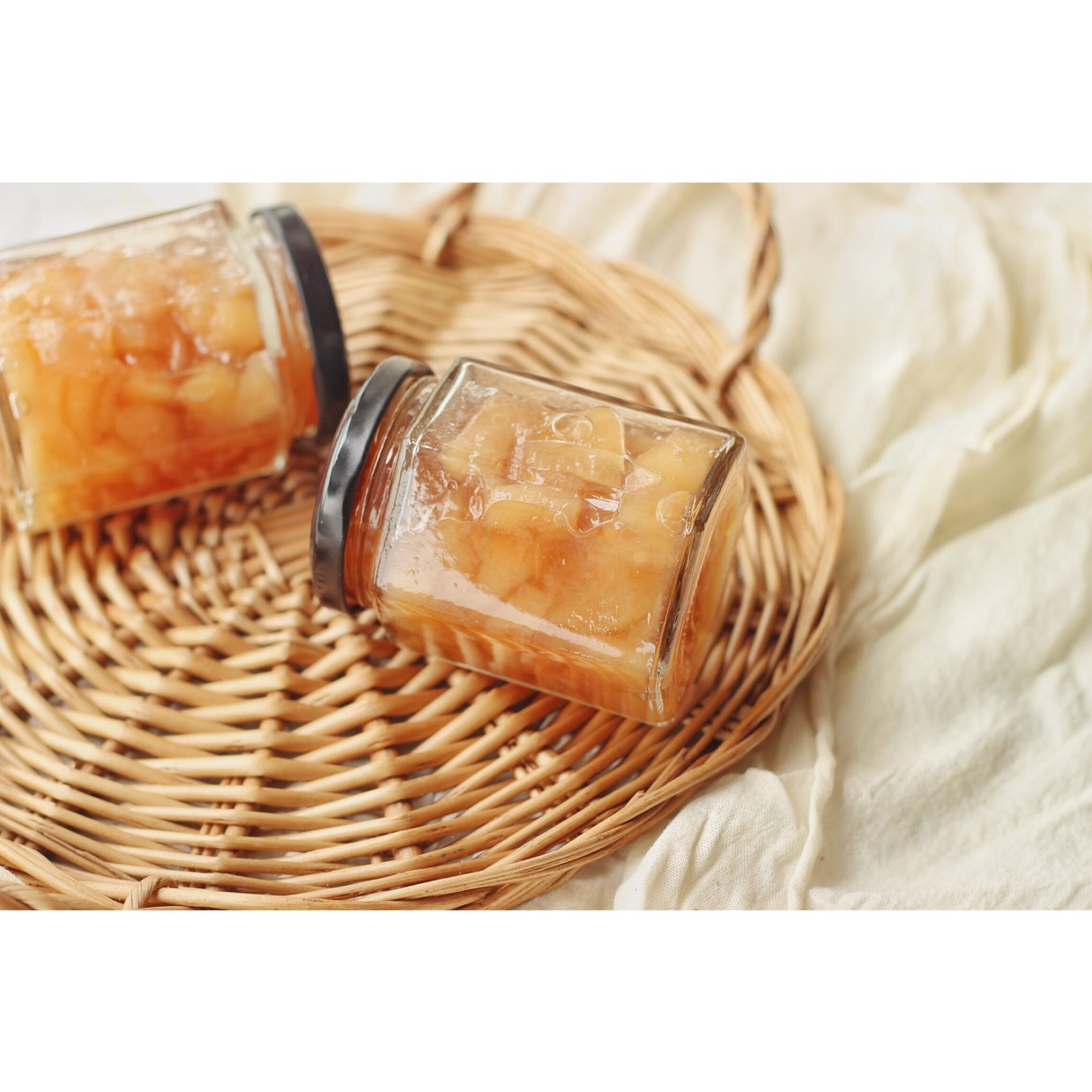 三个小f做的蜜桃果酱