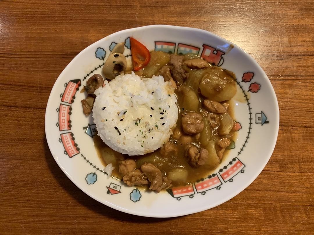 日式咖喱鸡肉饭 - 日本家庭主妇的做法