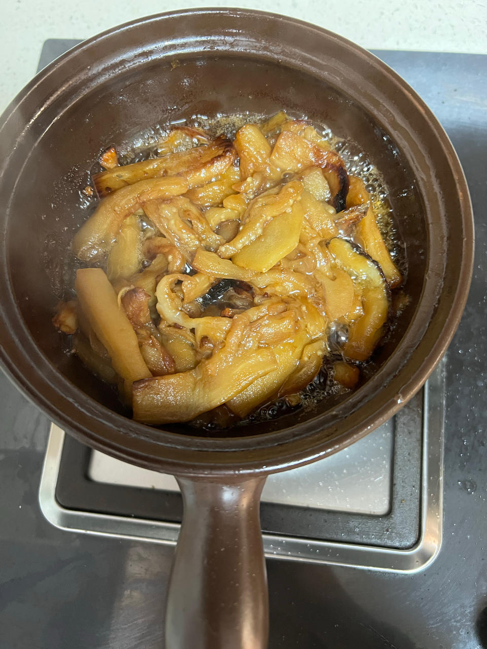 咸鱼茄子煲