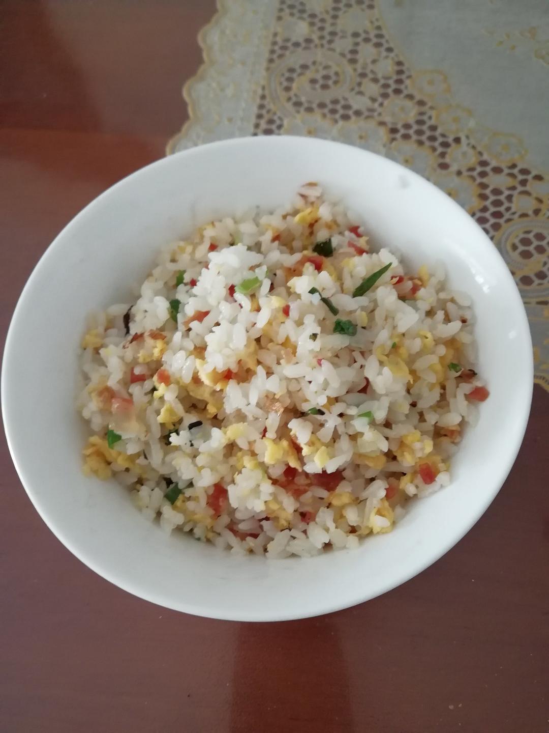 家常蛋炒饭