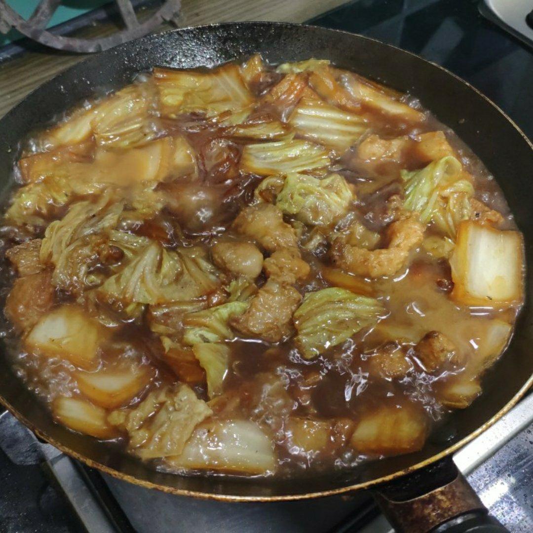 猪肉白菜炖粉条