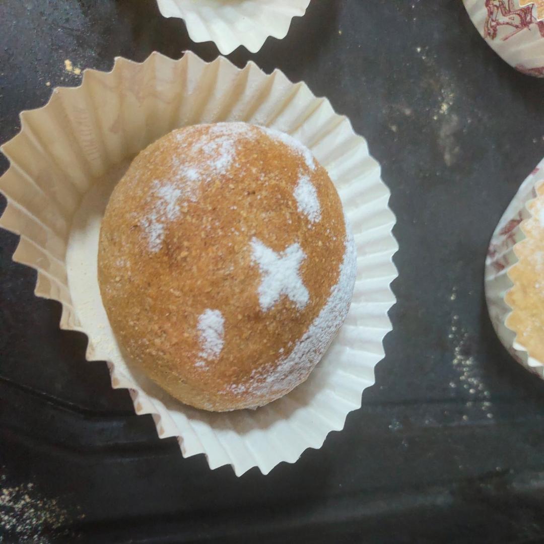 只有香蕉和面粉的香蕉包