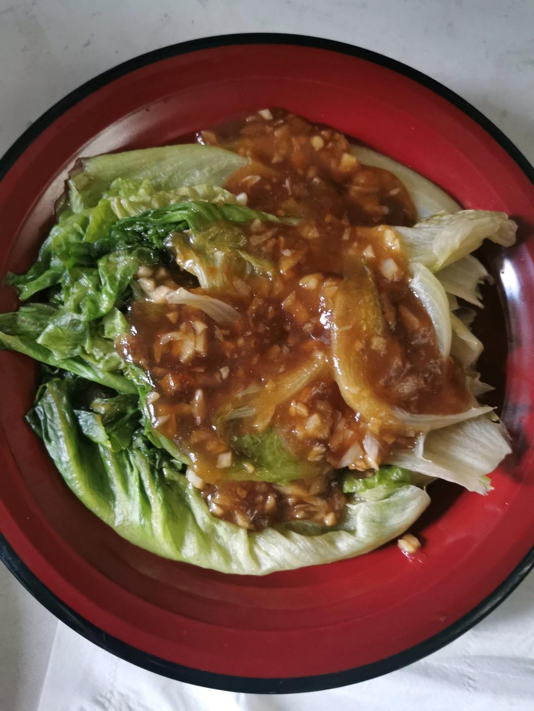 🔥减脂菜蚝油生菜、清脆爽口巨好吃😋