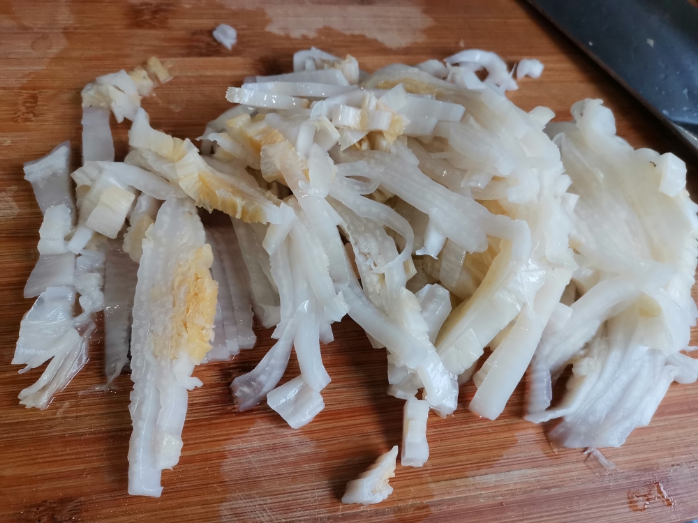 酸菜粉丝汆白肉的做法 步骤4
