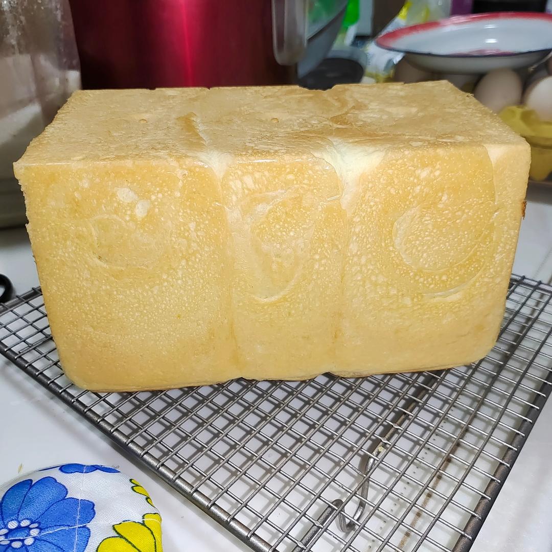 一次发酵的汤种吐司～拉丝到没朋友